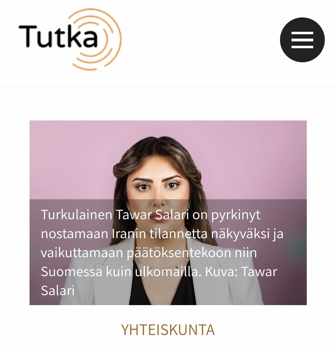 Iranin tilanne ja mielenosoitukset/ Tutkan haastattelu
